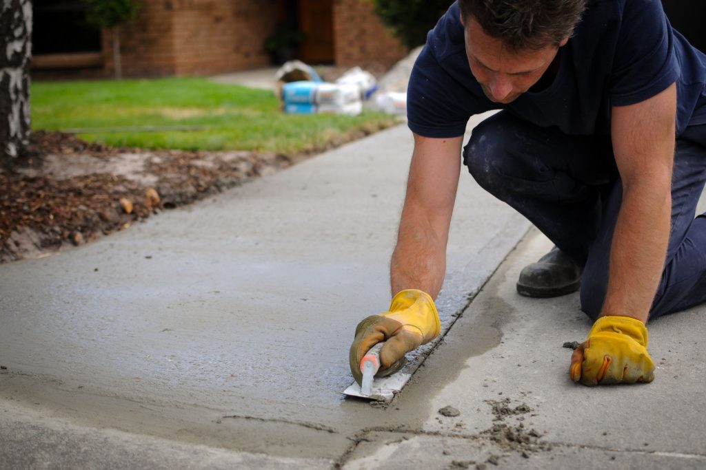 austin concrete driveway stamped concrete